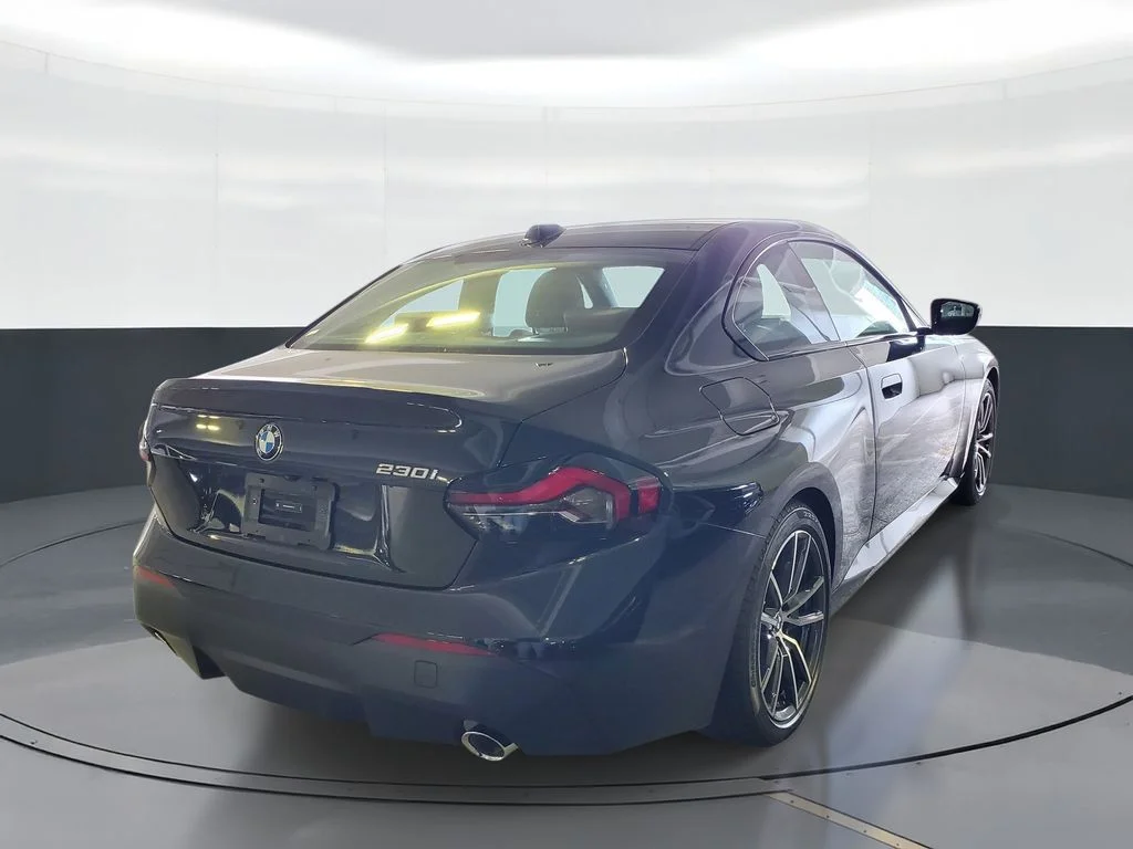 New 2026 Black Sapphire Metallic BMW 230i image 3