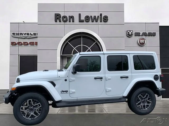New 2026 Bright White Clearcoat Jeep Sahara image 1