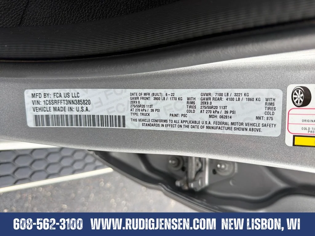 Used 2022 Silver Ram Big Horn/Lone Star image 29