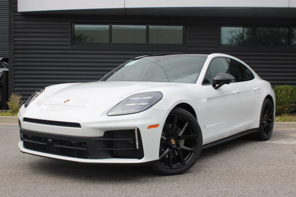 Certified Used 2025 White Porsche 4 image 1