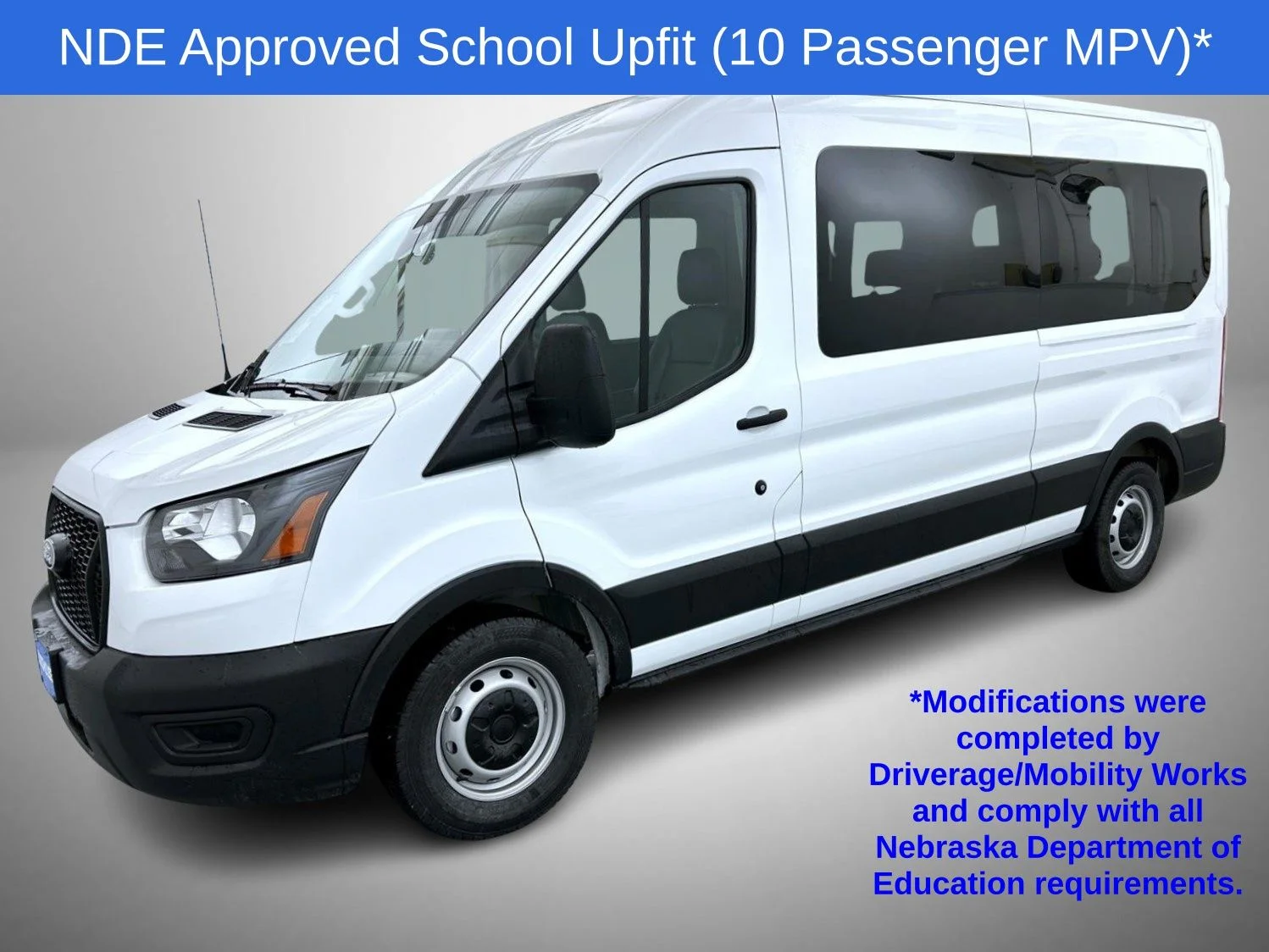 New 2026 Ford Transit-350 XL Full-size Passenger Van in #T260511