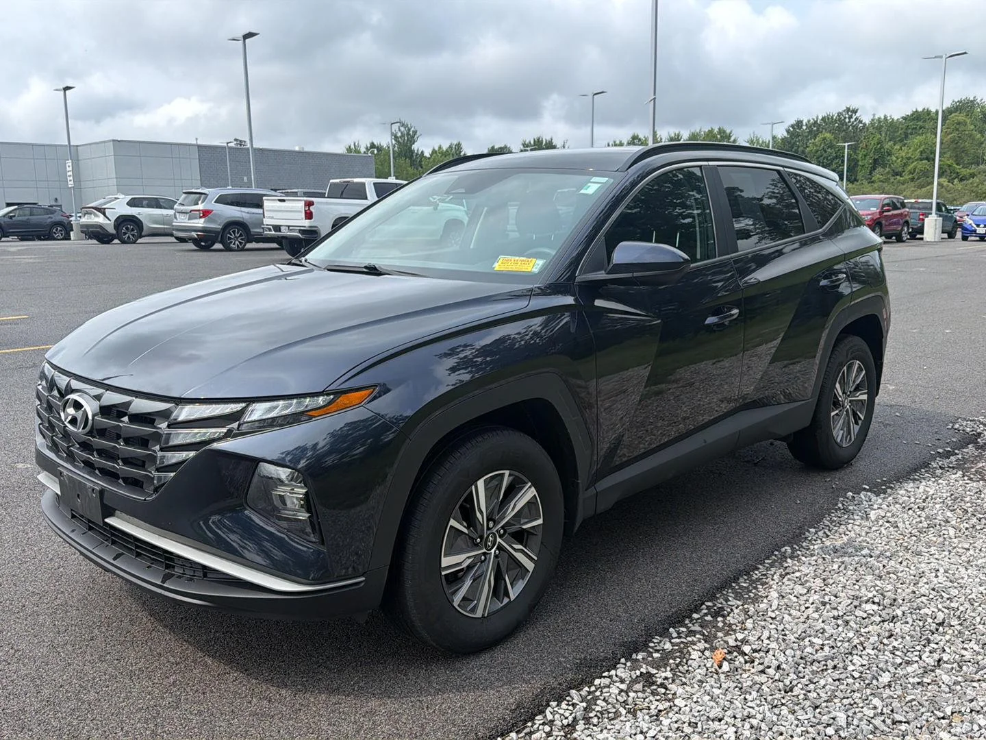 Used 2024 Deep Sea Hyundai Blue image 8