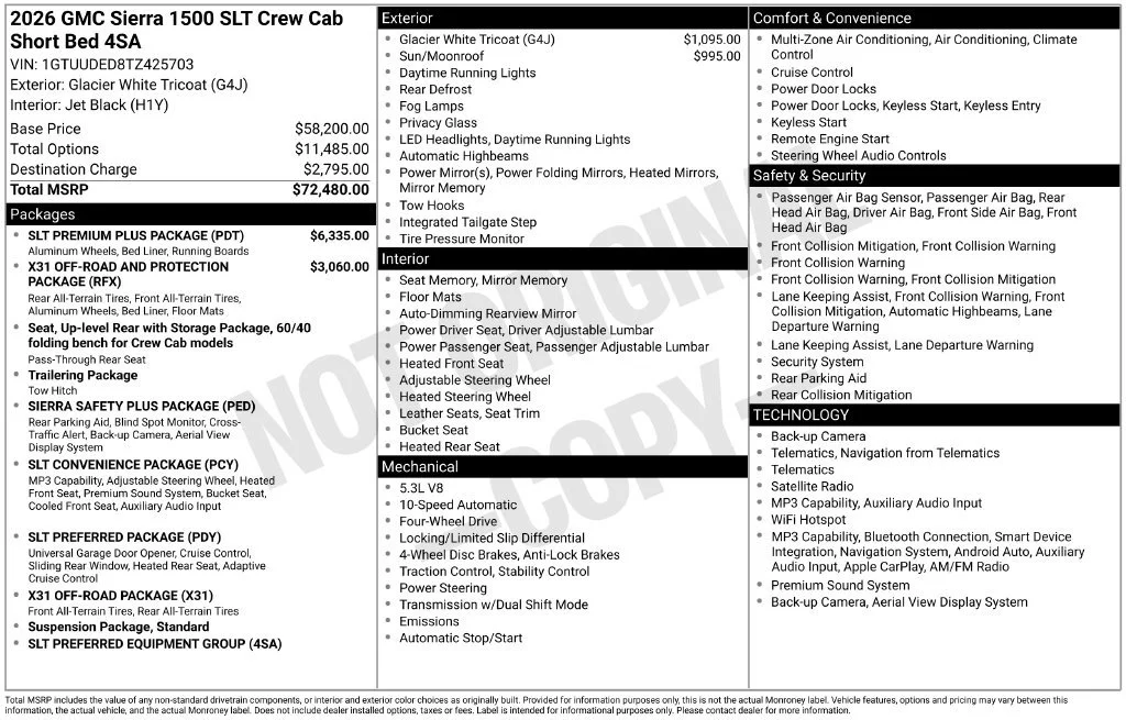 2026 GMC Sierra 1500 SLT - Photo 17