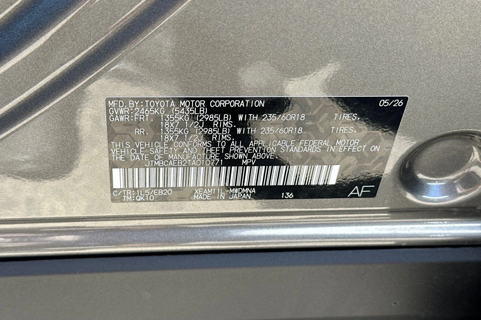 New 2026  Toyota XLE Plus image 28