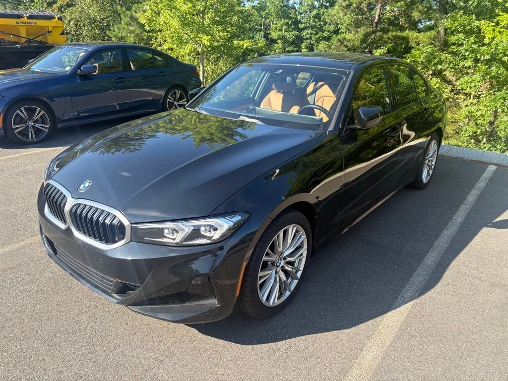 Certified Used 2023 Jet Black BMW 330i xDrive image 2