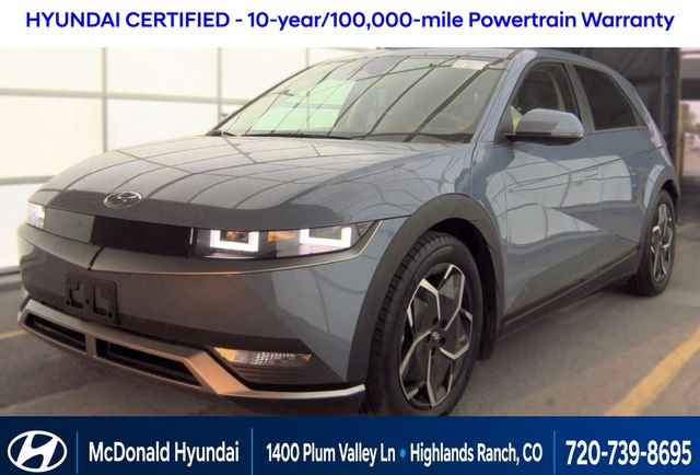 Certified Used 2024 Blue Hyundai SE image 1
