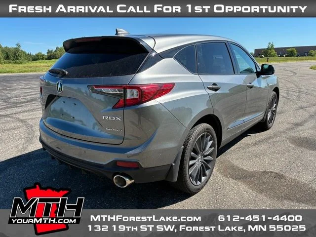 Certified Used 2024 Gray Acura A-Spec Advance Package image 8