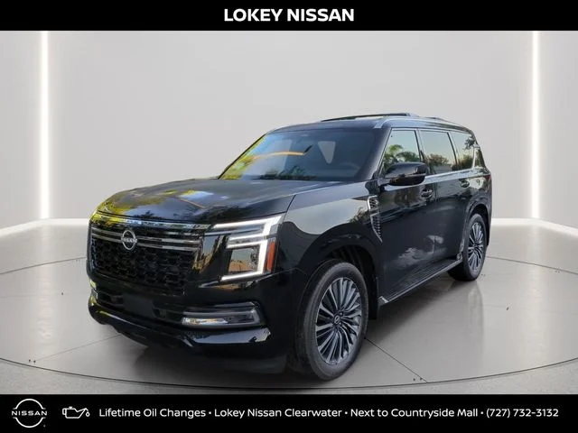 New 2026 Super Black Nissan Platinum Reserve image 1