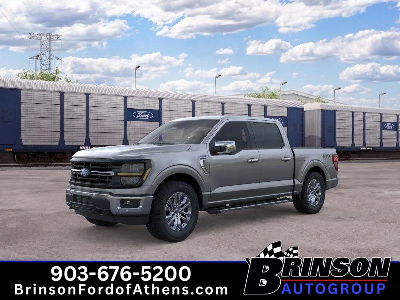 New 2026 Carbonized Gray Metallic Ford XLT image 1