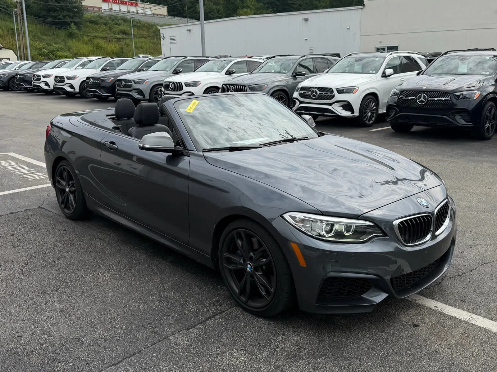 Used 2017 Mineral Gray Metallic BMW M240i xDrive image 4
