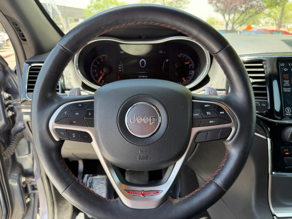 Used 2019 Slate Blue Pearlcoat Jeep Trailhawk image 14