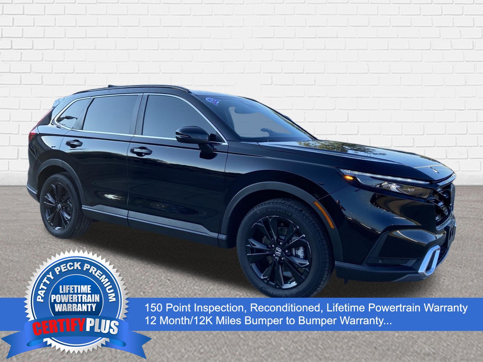 Used 2024 Crystal Black Pearl Honda Sport Touring image 1