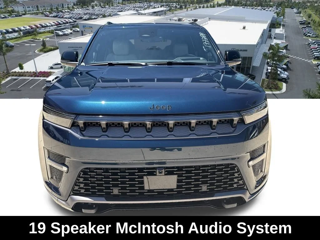 New 2026 Fathom Blue Pearl-Coat Exterior Paint Jeep Limited Reserve image 8