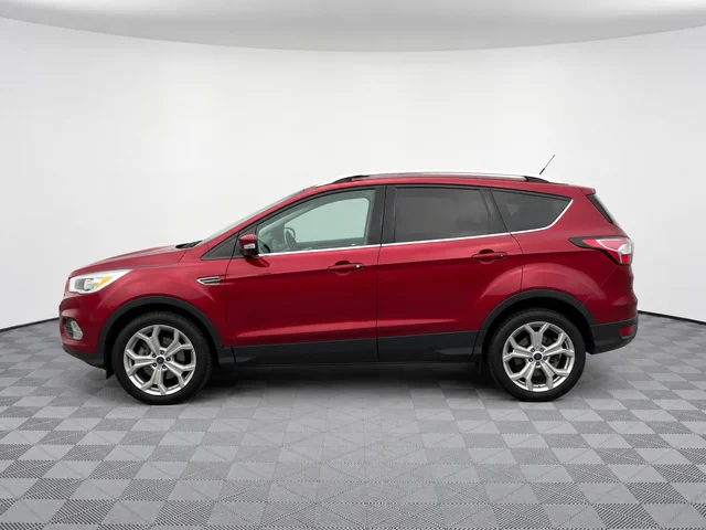 Used 2018 Red Ford Titanium image 2