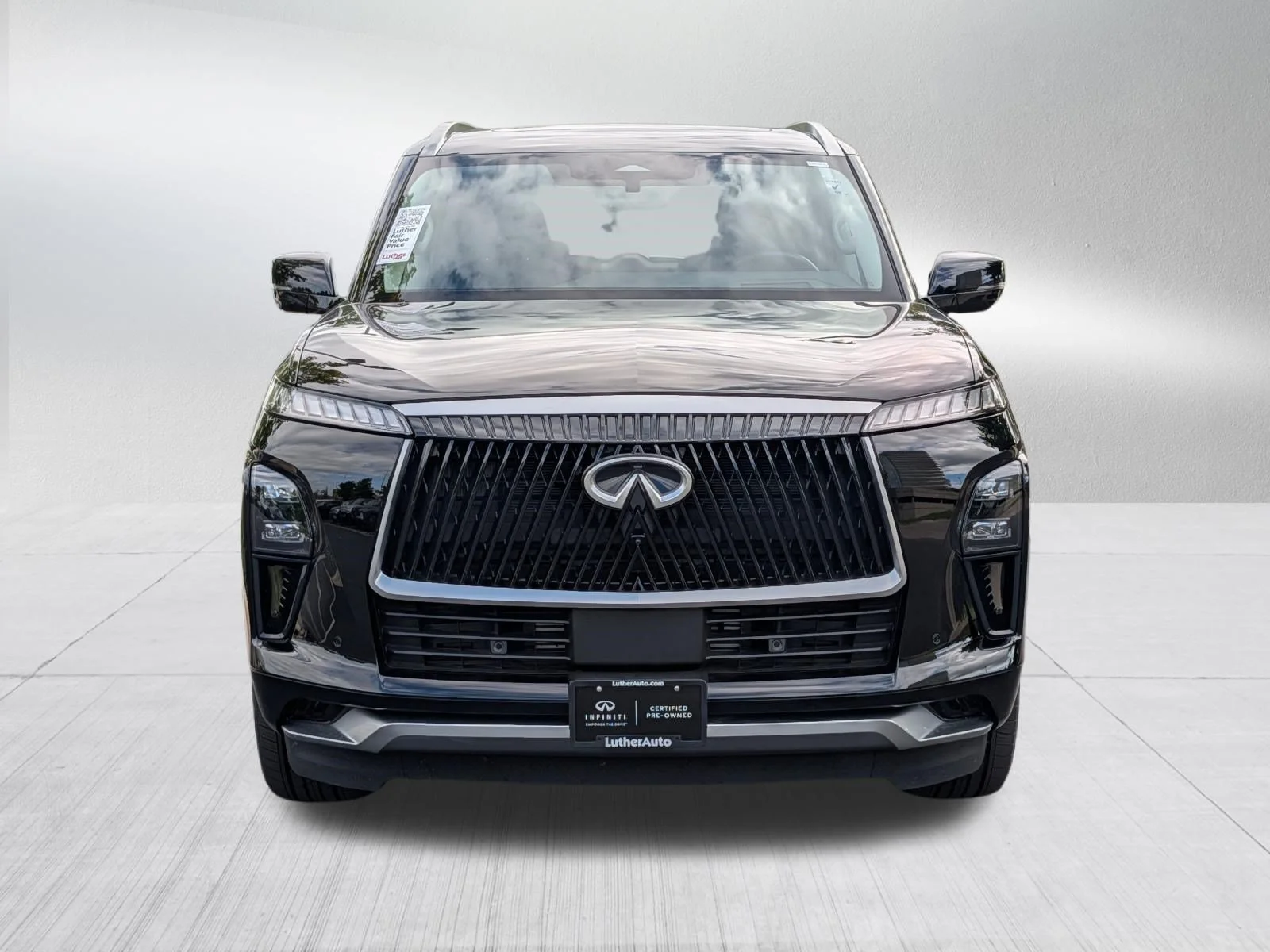 Certified 2025 INFINITI QX80 Luxe 4WD with VIN JN8AZ3BBXS9405733 for sale in Bloomington, Minnesota