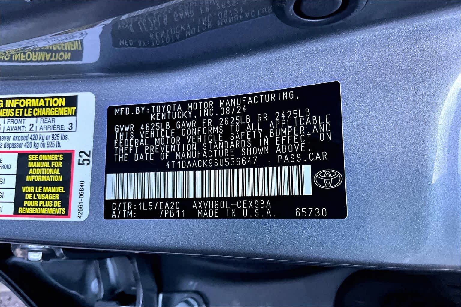 Used 2025 Heavy Metal Toyota SE image 34