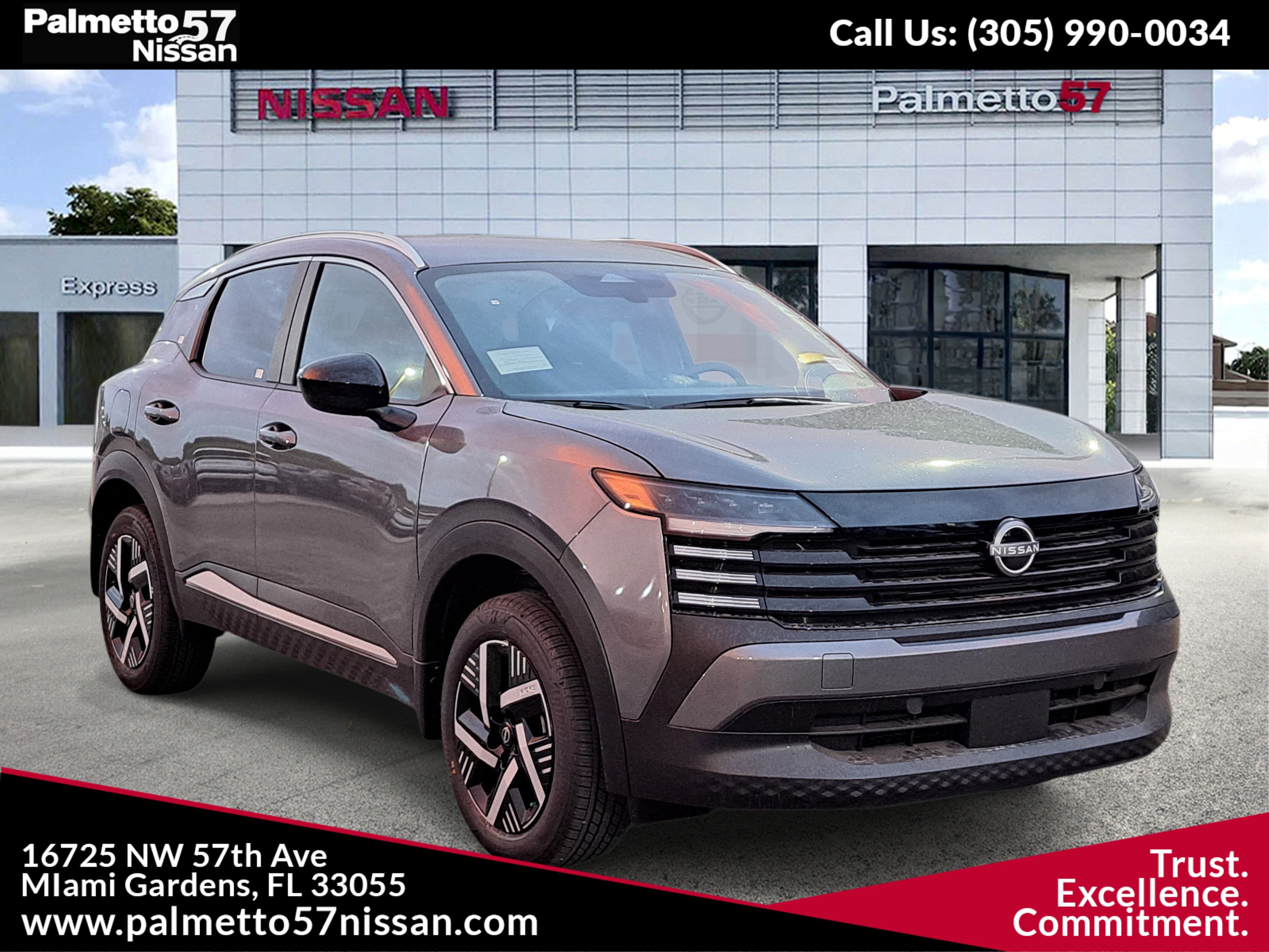 New 2026 Gun Metallic Nissan SV image 1