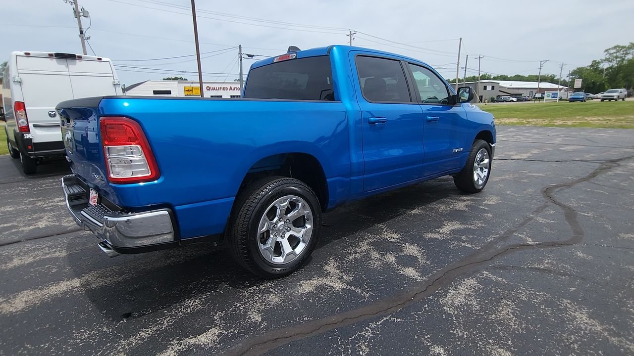 Used 2022 Hydro Blue Pearlcoat Ram Big Horn image 8
