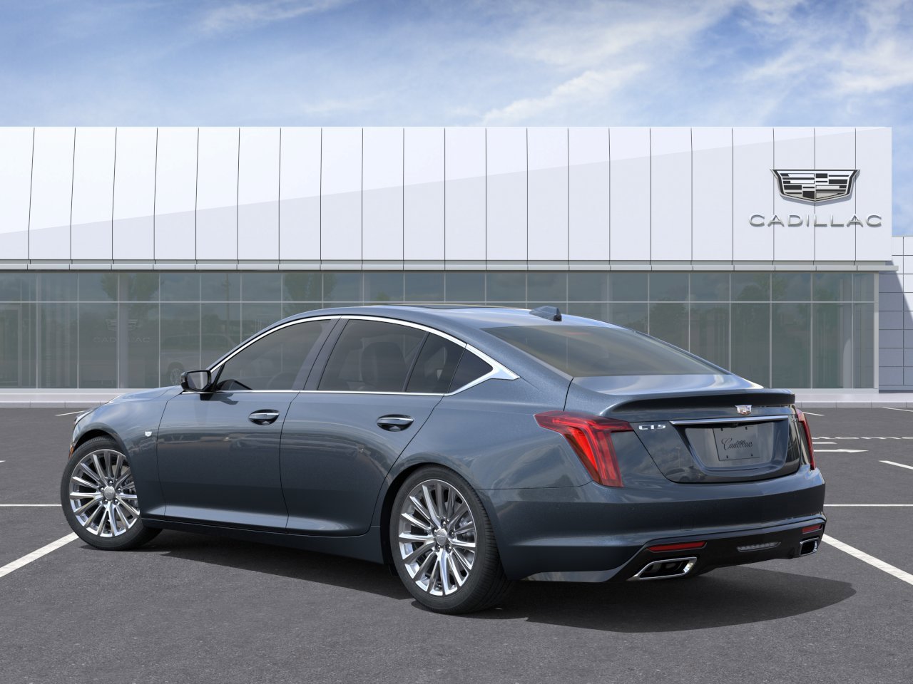 New 2026 Deep Space Metallic Cadillac Premium Luxury image 3
