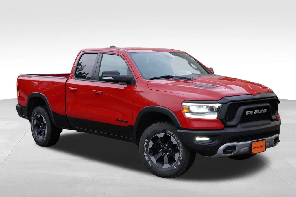 Certified Used 2019 Flame Red Clearcoat Ram Rebel image 1