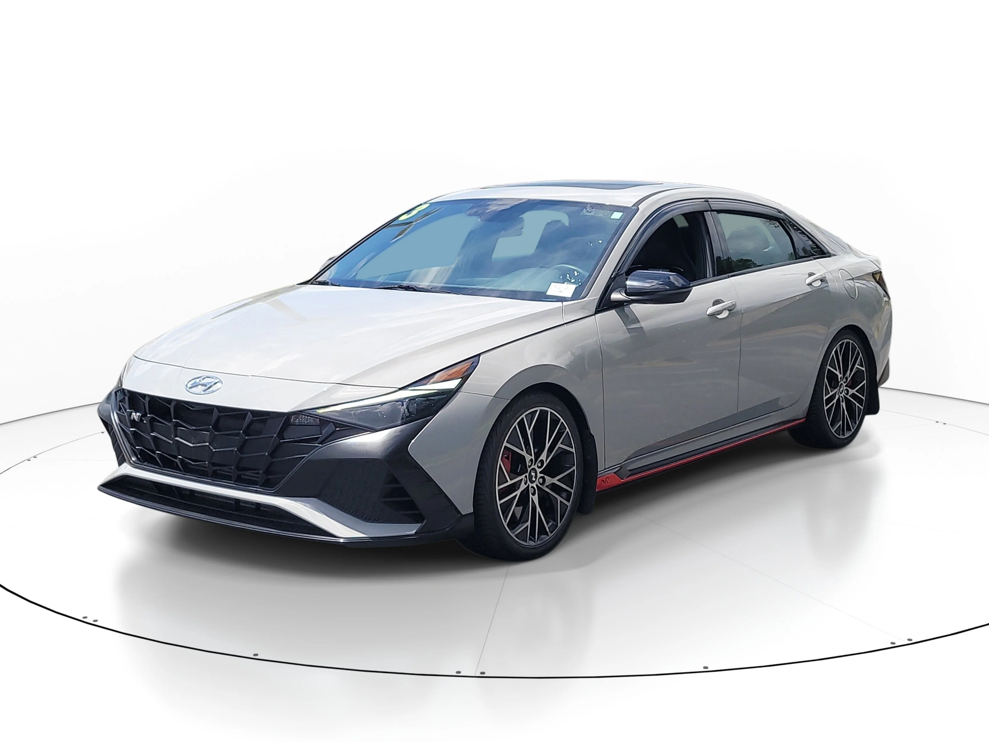 Used 2023 Cyber Gray Hyundai Base image 3