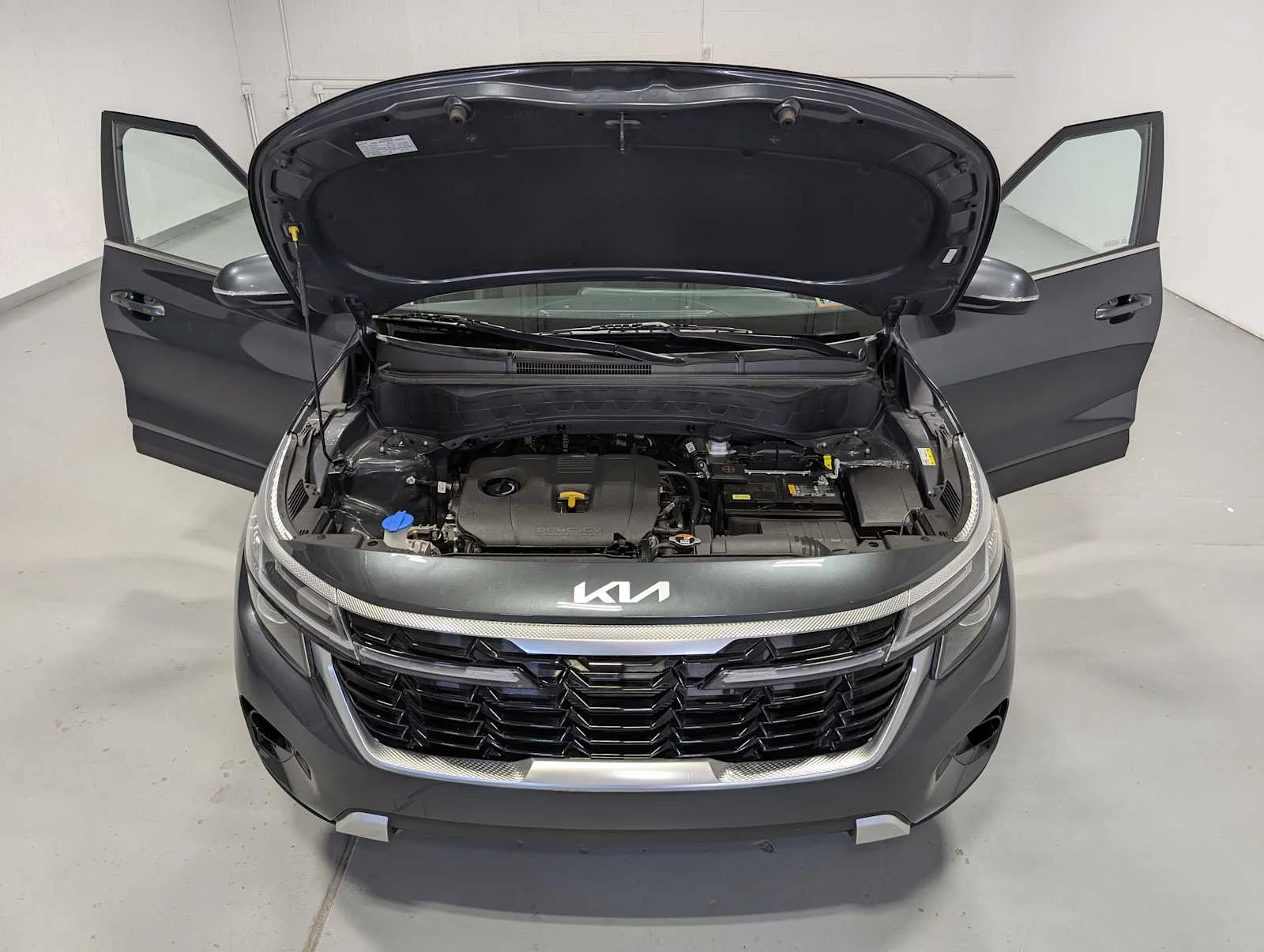 Used 2024 Gravity Gray Kia S image 13