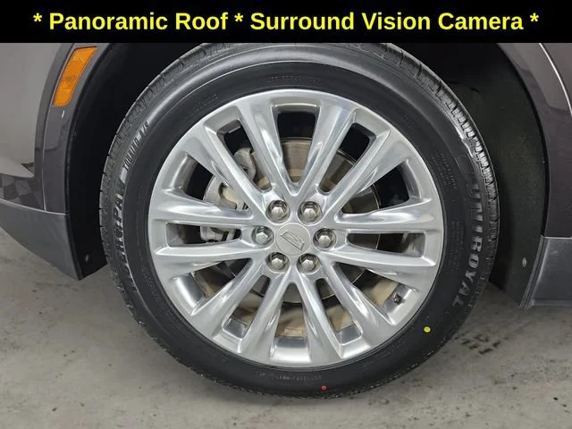 Used 2018 DARK GRANITE METALLIC Cadillac Platinum AWD image 9