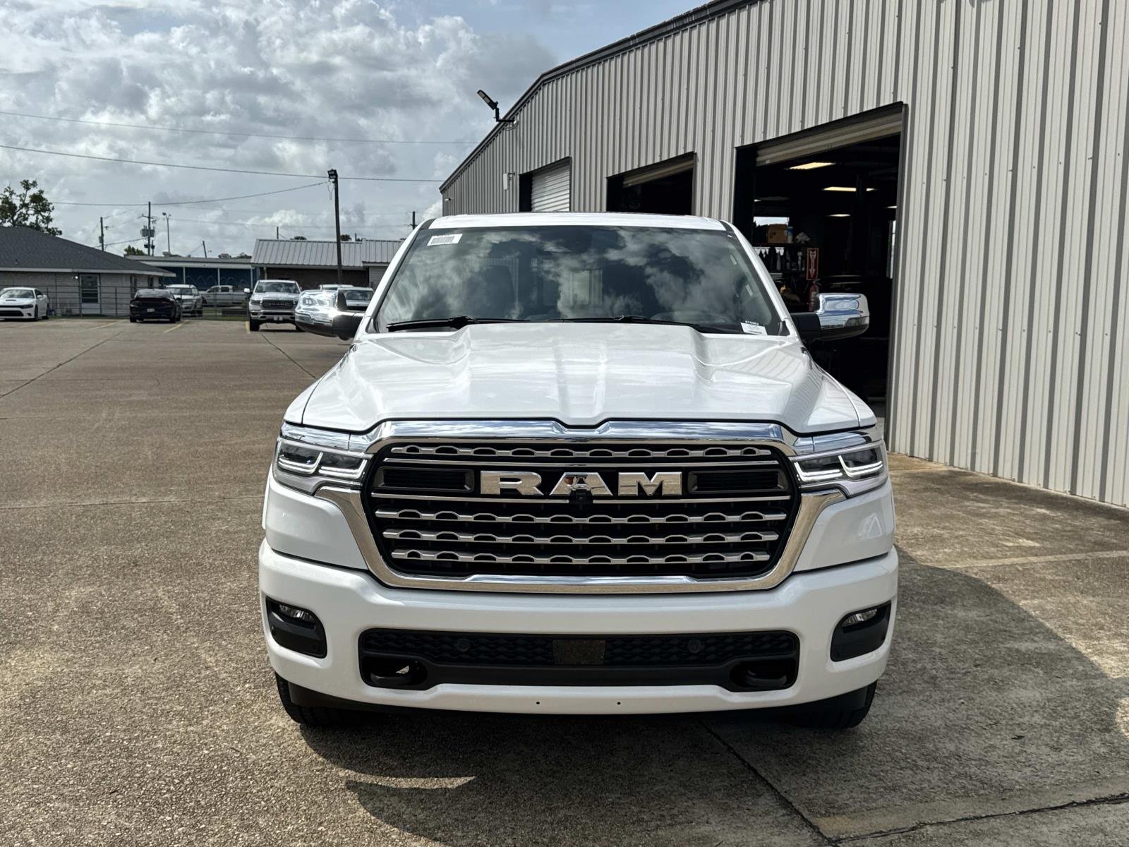 New 2026 Ivory White Tri-Coat Pearlcoat RAM Limited image 2