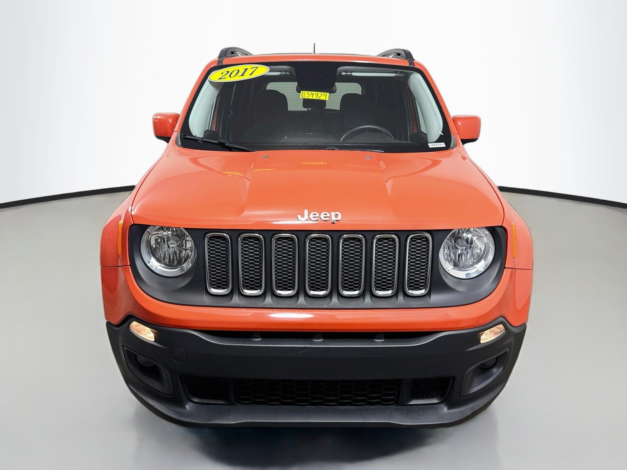 Used 2017 Omaha Orange Jeep Latitude image 2