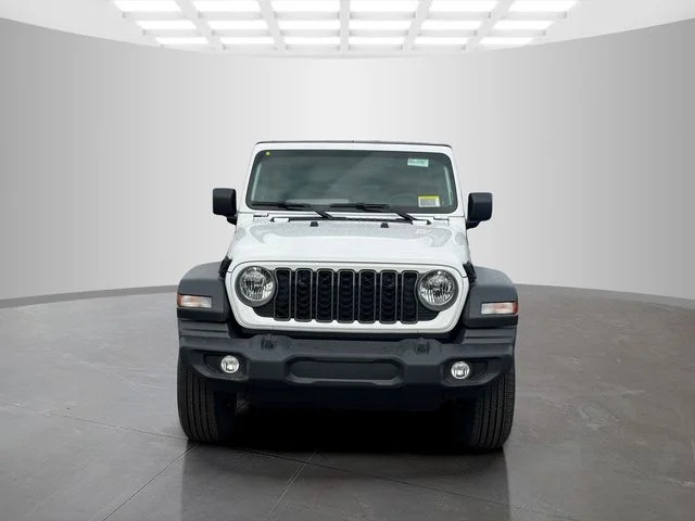 New 2026 Bright White Clear-Coat Exterior Paint Jeep Sport image 2