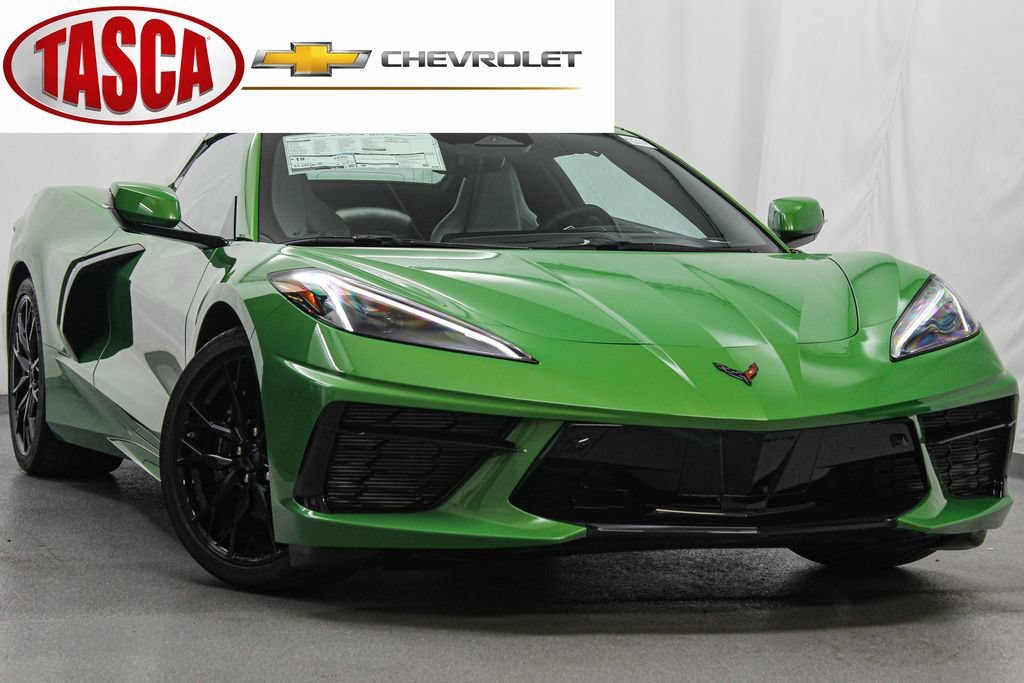 Roswell Green Metallic 2027 Chevrolet Corvette Convertible Rear-Wheel Drive 