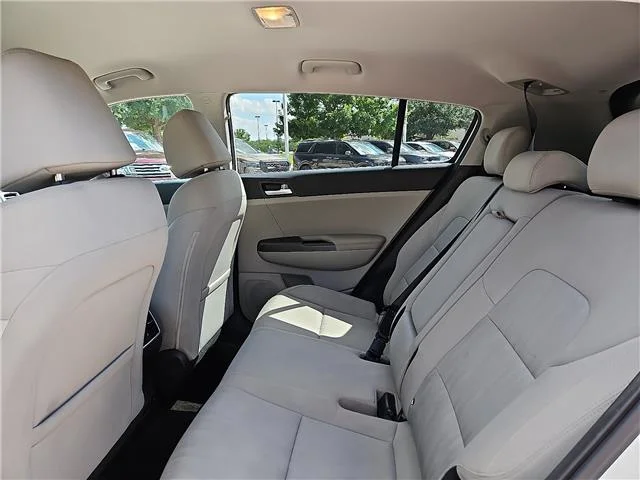 Used 2021 Snow White Pearl KIA LX Front-wheel Drive image 11