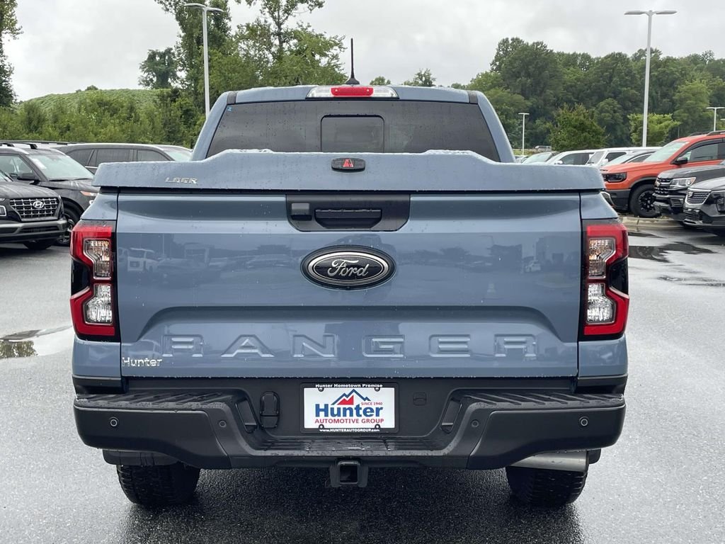 Used 2025 Azure Gray Metallic Tri-Coat Ford LARIAT image 30