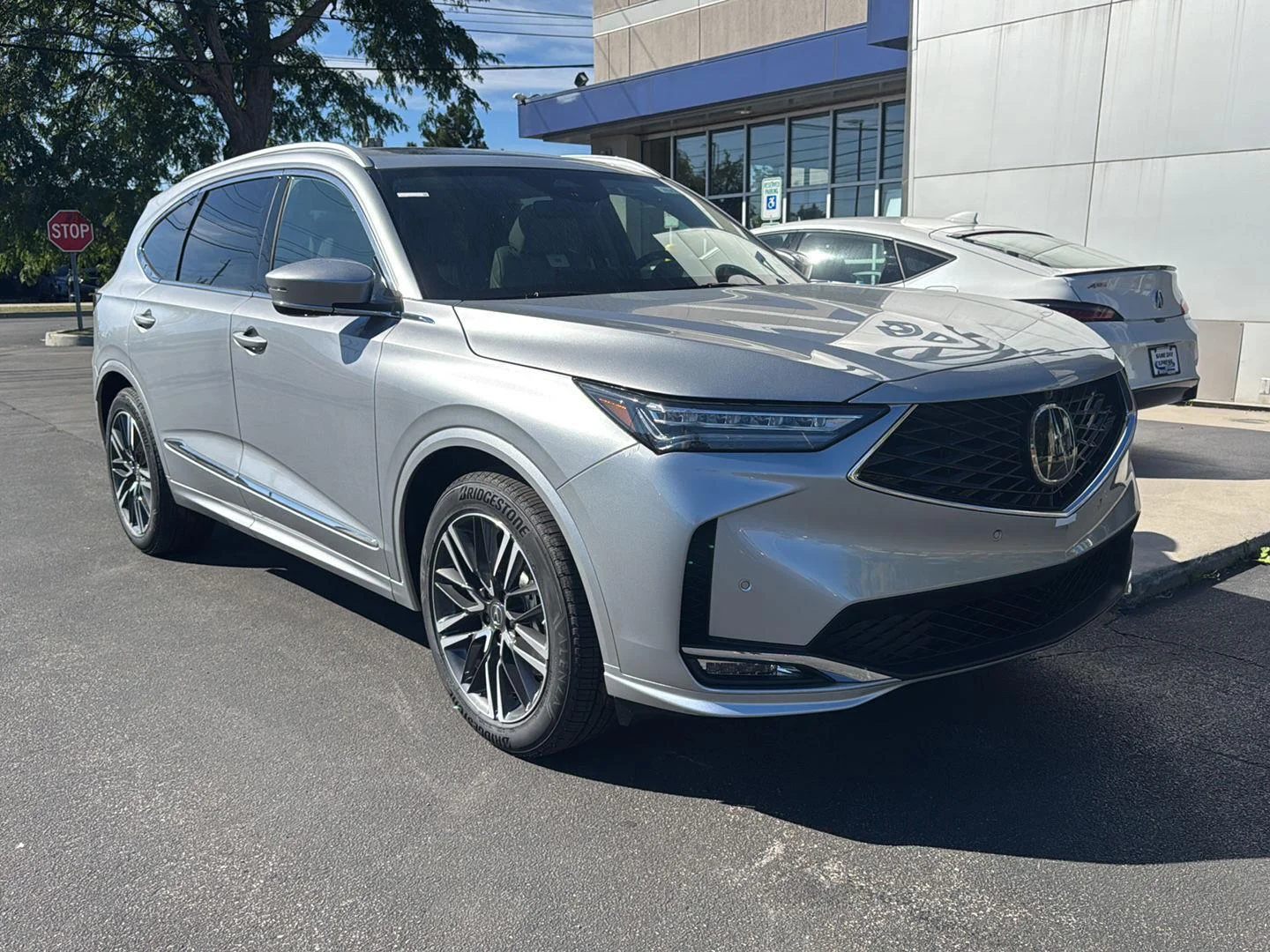 New 2026 Solar Silver Metallic Acura SH-AWD w/Advance image 2