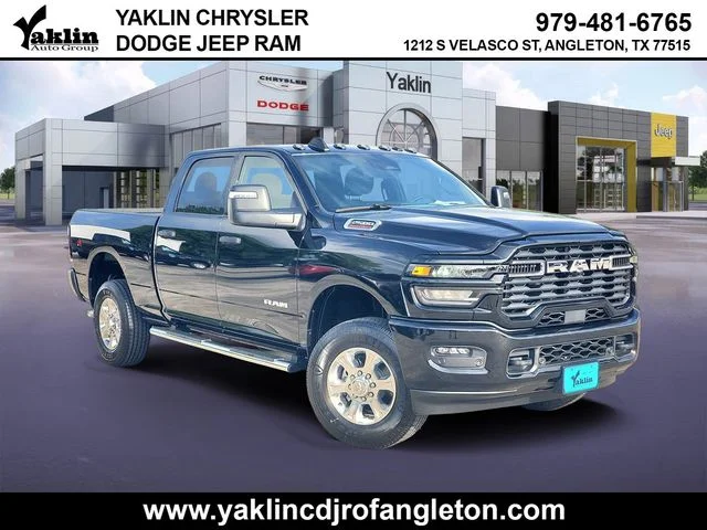 New 2026 Diamond Black Crystal Pearl-Coat Exterior Paint RAM Big Horn image 1