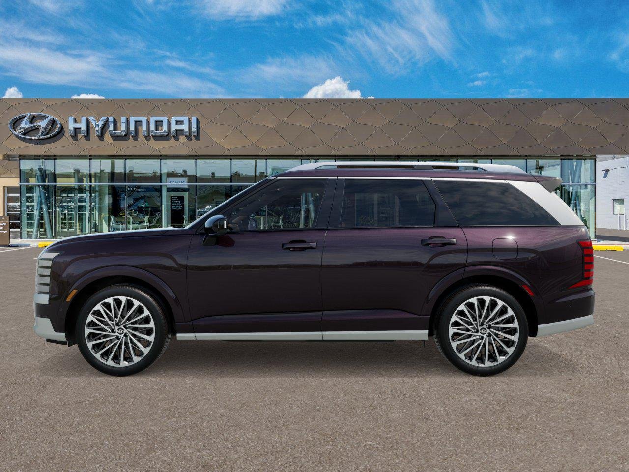 New 2027 Galaxy Maroon Pearl Hyundai Calligraphy image 3