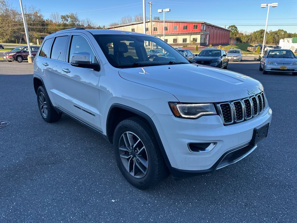 Used 2021 White Jeep Limited image 1