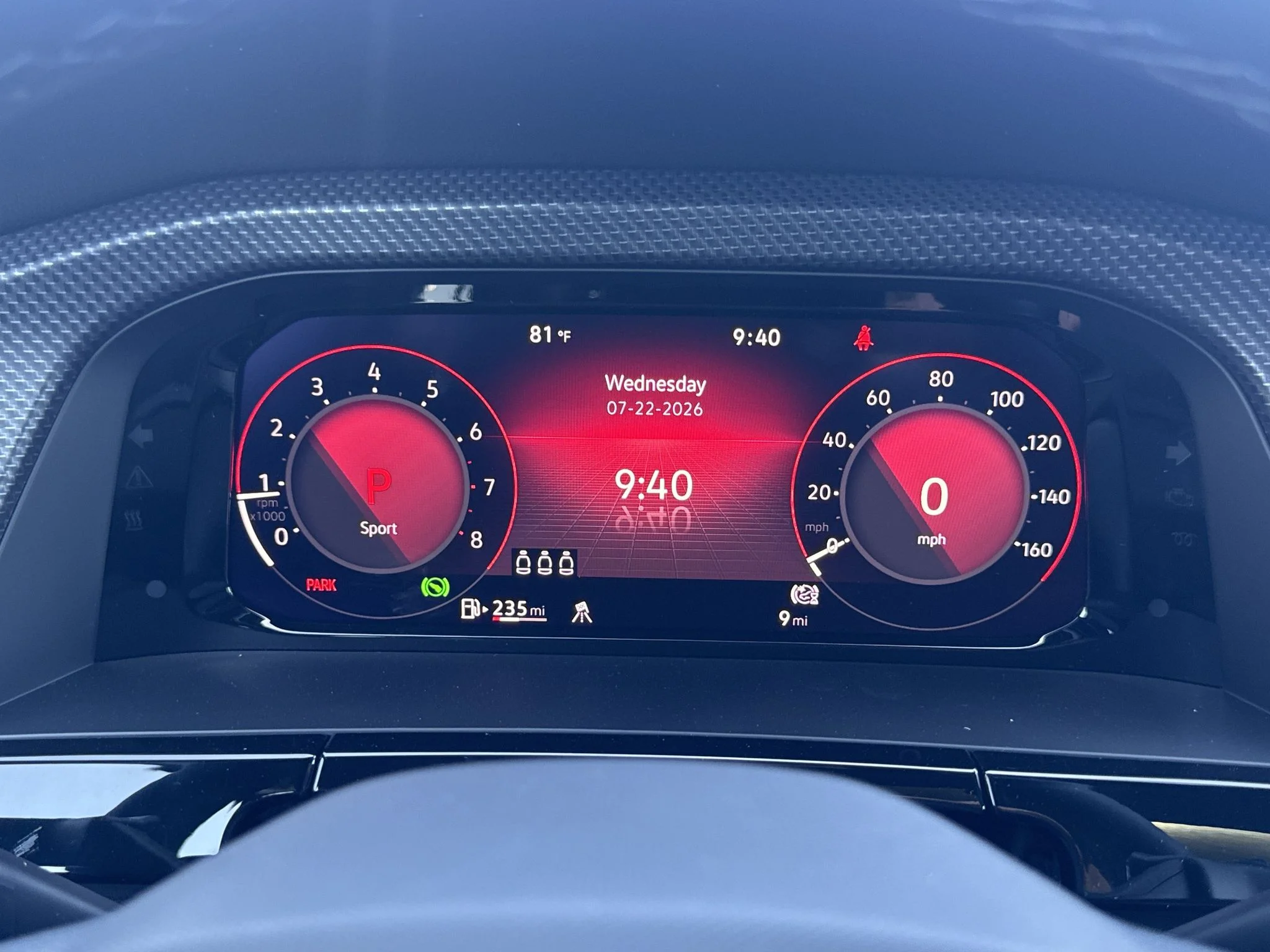New 2026 Deep Black Pearl Volkswagen 2.0T SEL Premium R-Line image 22