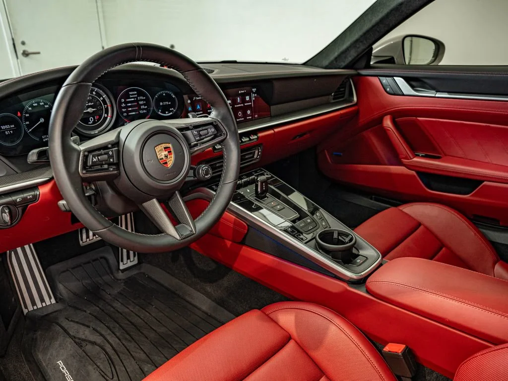 Certified Used 2023 Chalk Porsche Turbo image 4