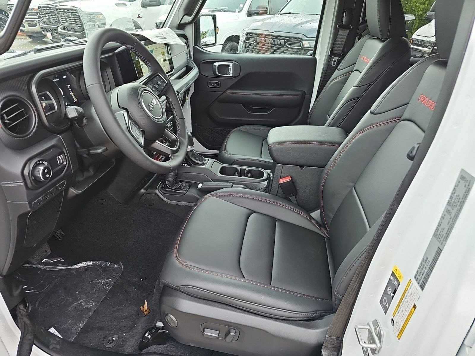New 2026 Bright White Clearcoat Jeep Rubicon image 17
