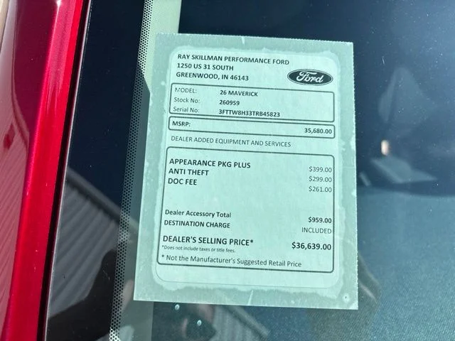 New 2026 Ruby Red Metallic Tinted Clearcoat Ford XLT image 34