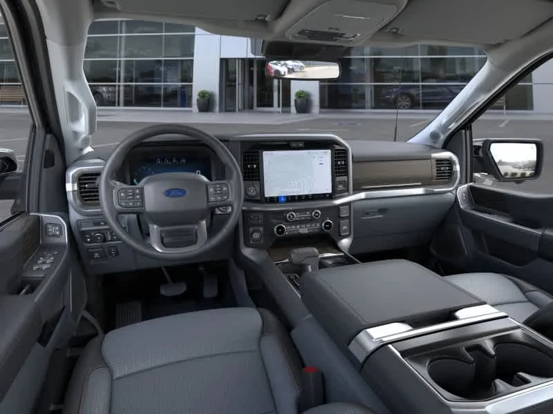 New 2025 Agate Black Metallic Ford Lariat® image 9