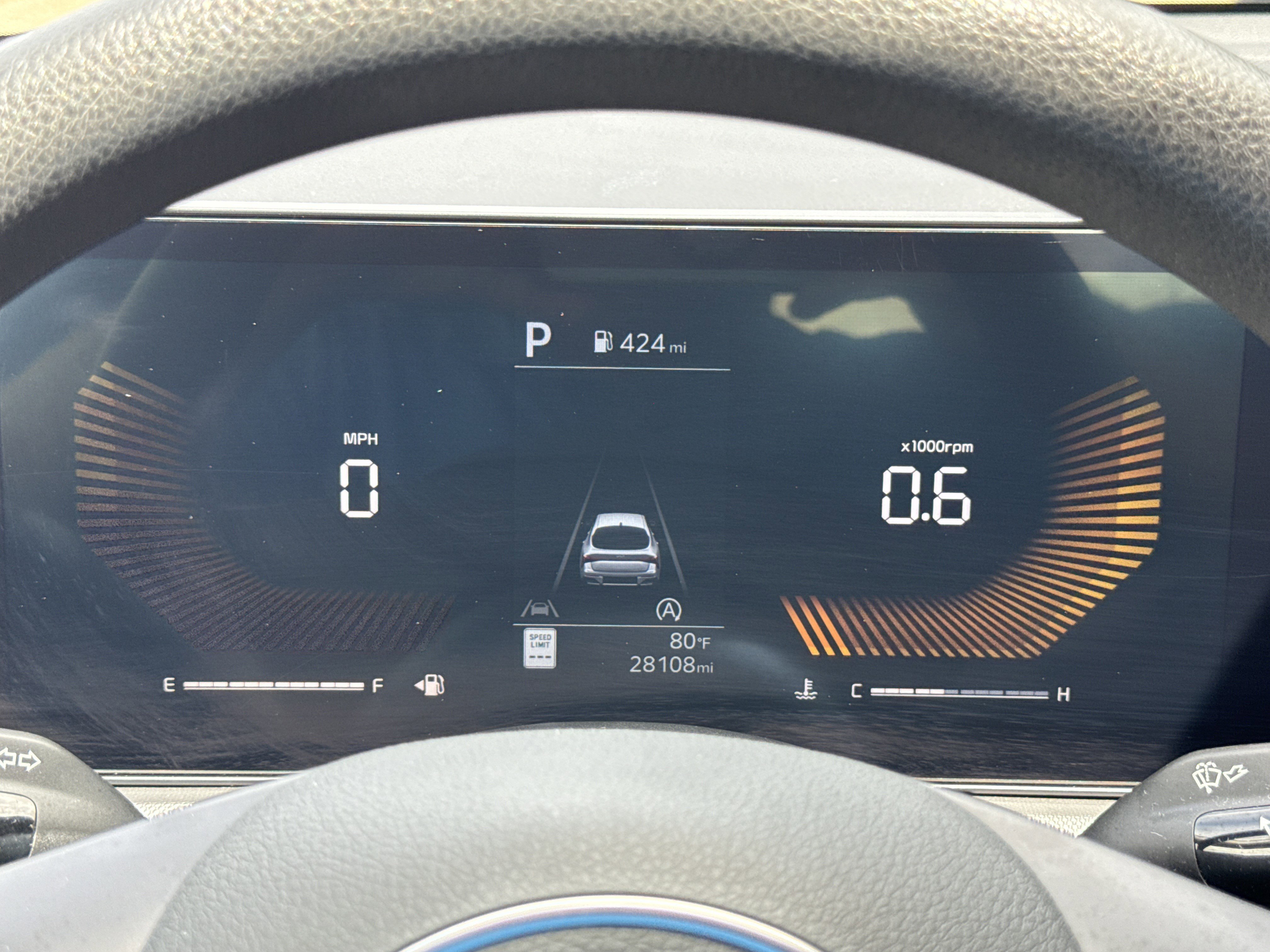 Used 2025 Aurora Black Pearl Kia LXS image 19