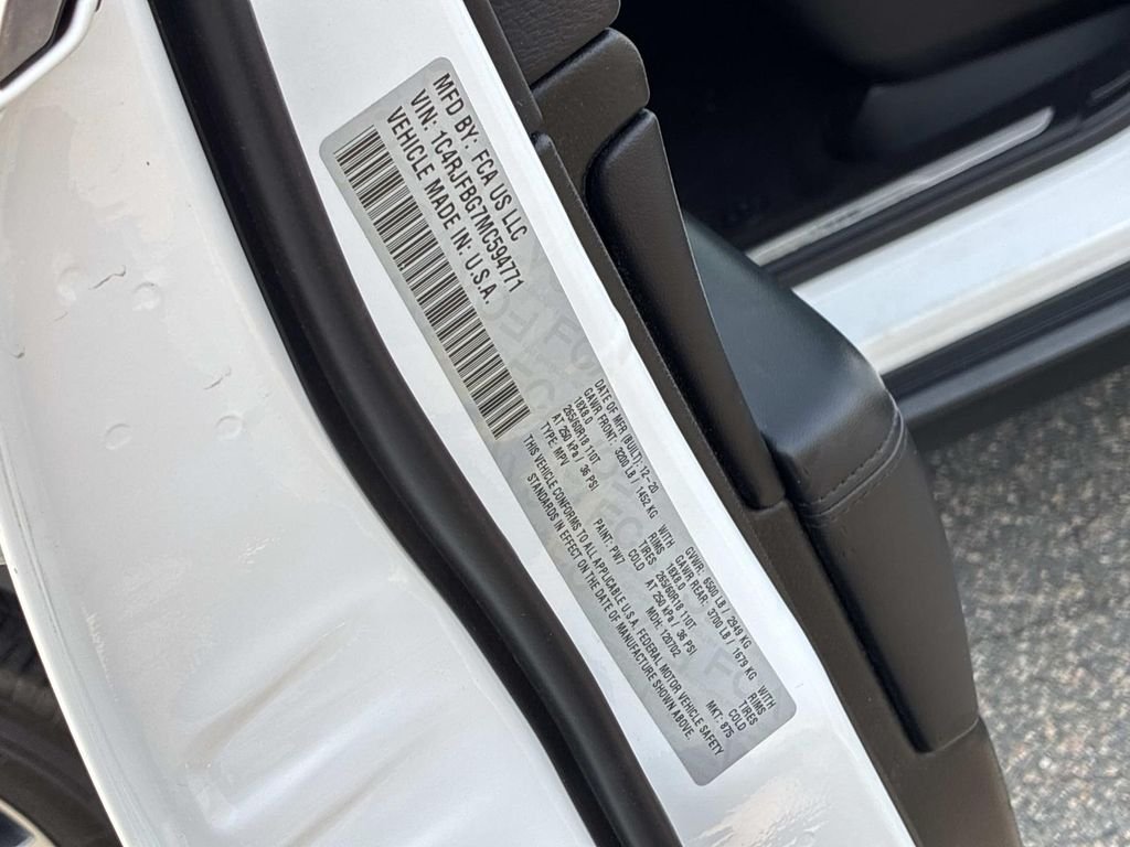 Used 2021 White Jeep Limited image 24