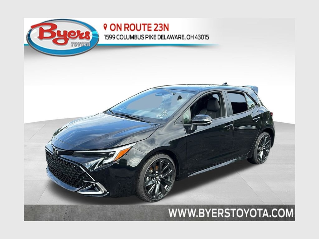 Midnight Black Metallic 2026 Toyota Corolla Hatchback Hatchback Front-Wheel Drive