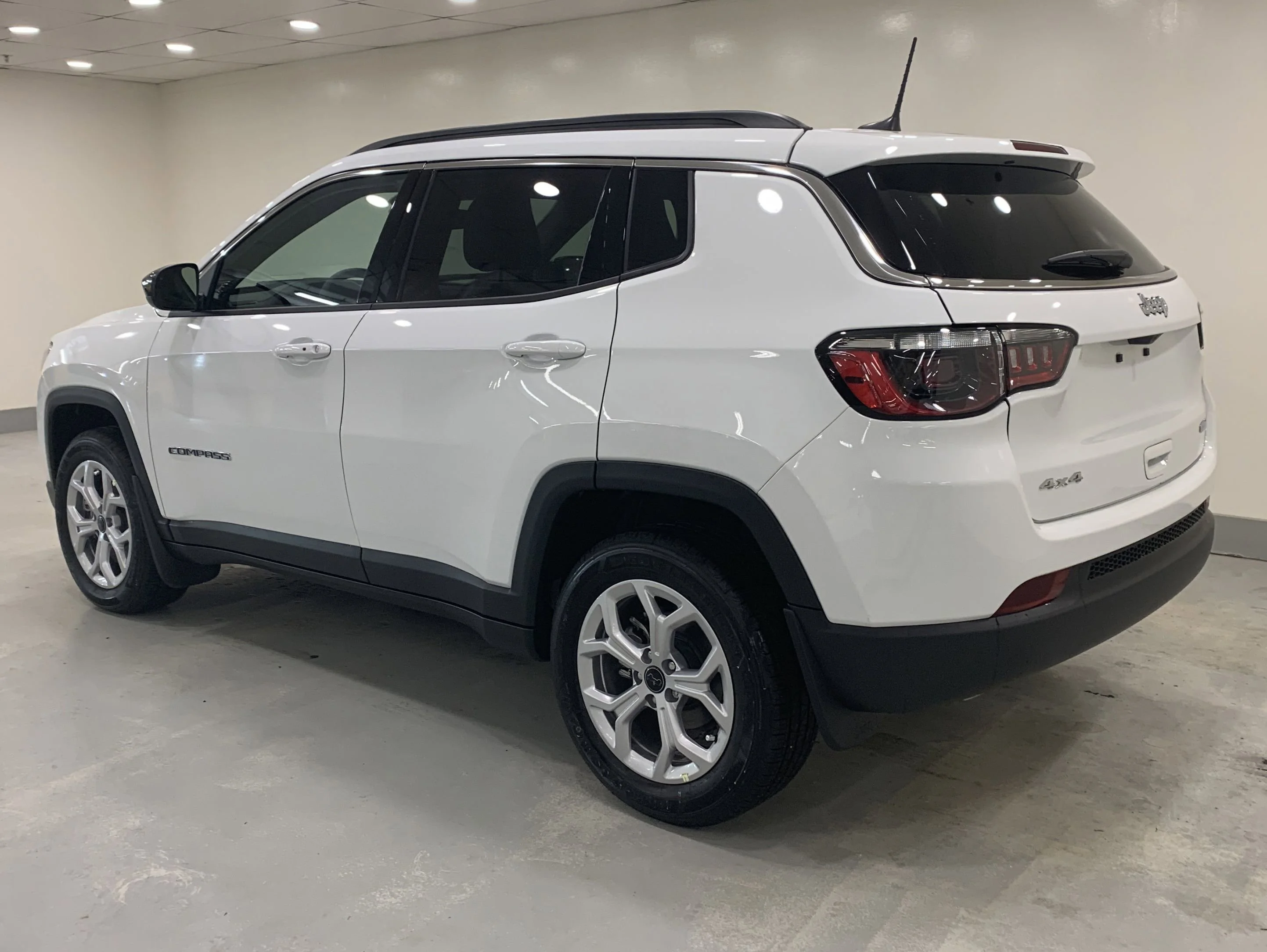 New 2026 Bright White Jeep North image 3