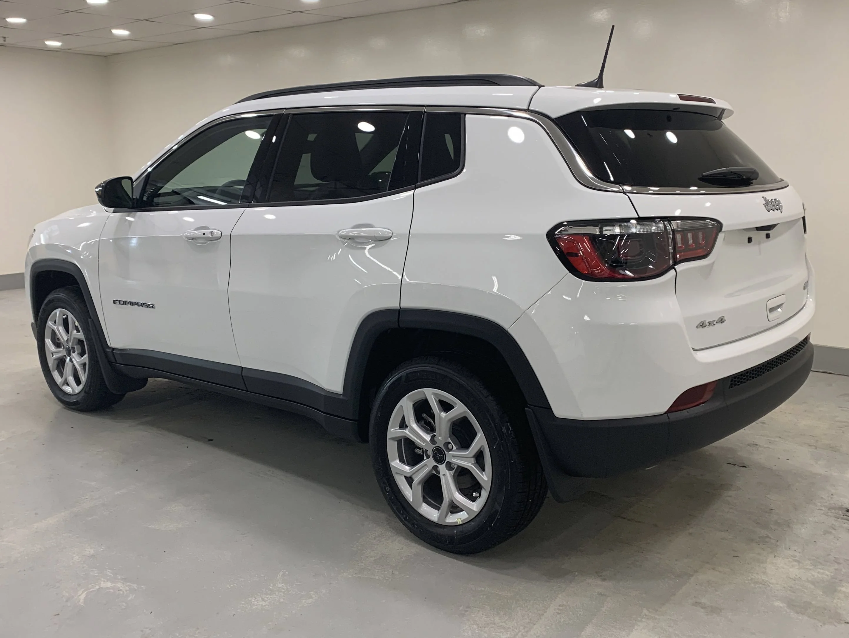 New 2026 Bright White Jeep North image 3