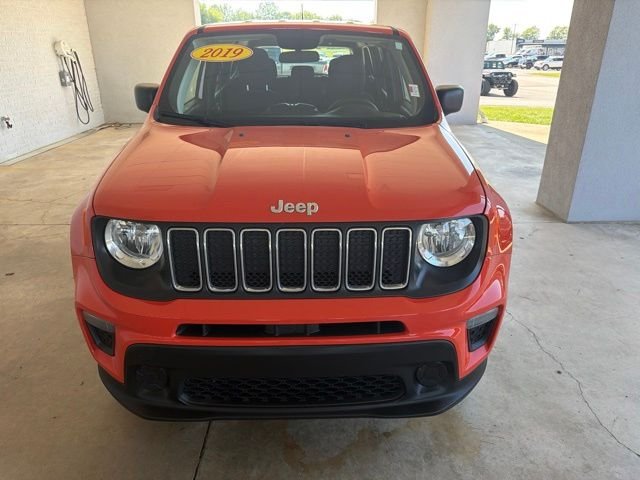Used 2019 Orange Jeep Sport image 7