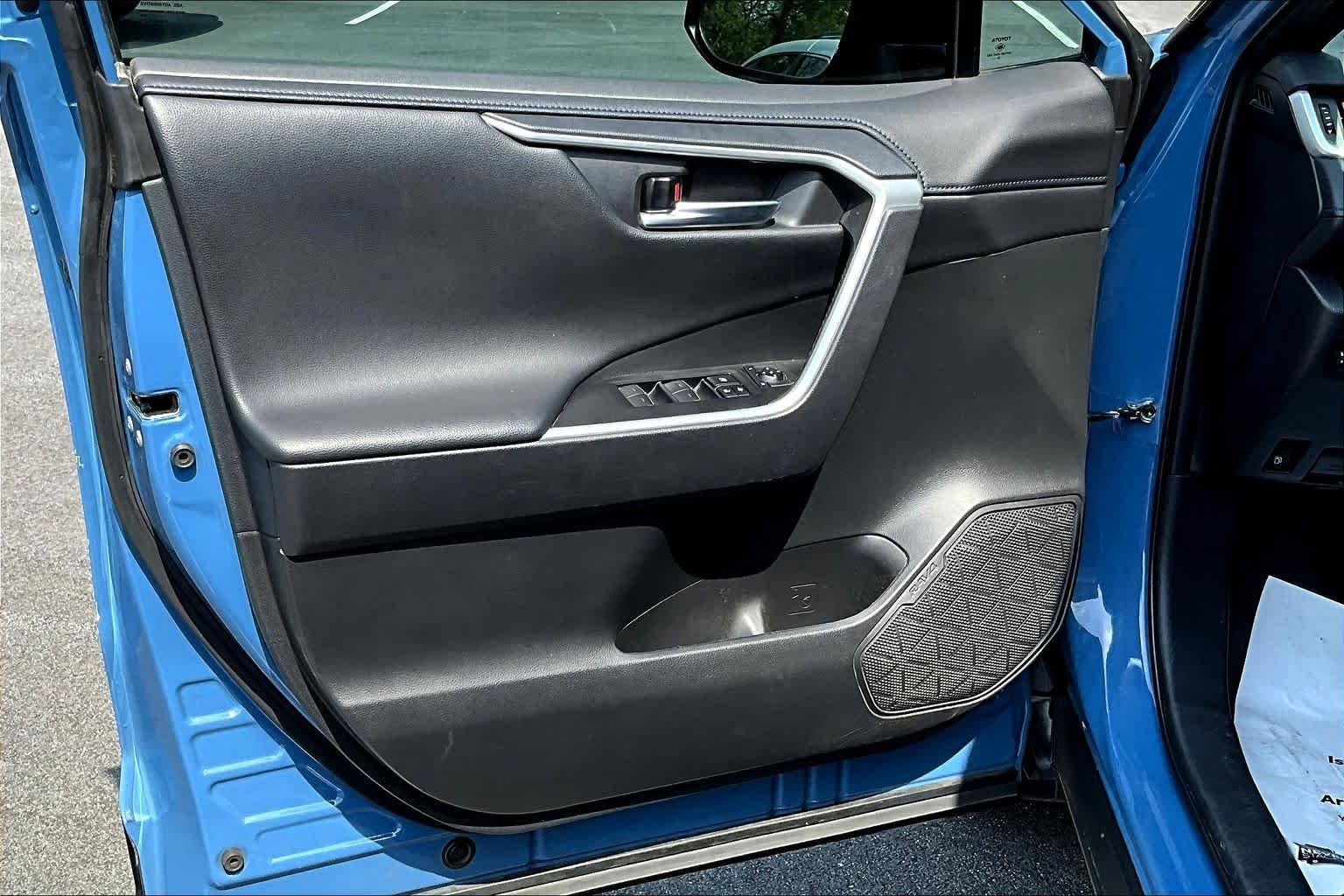 Used 2024 Cavalry Blue/Midnight Black Metallic Toyota Hybrid XSE image 22