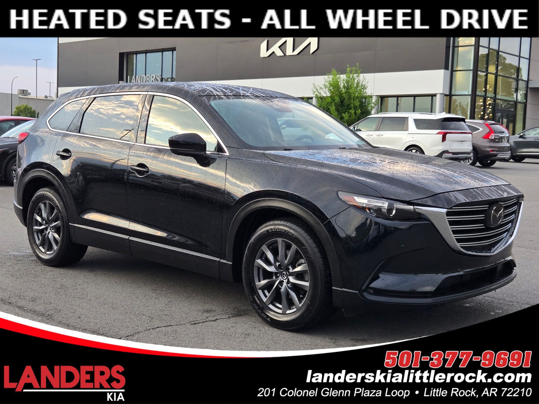 Used 2021 Jet Black Mica Mazda Touring image 1